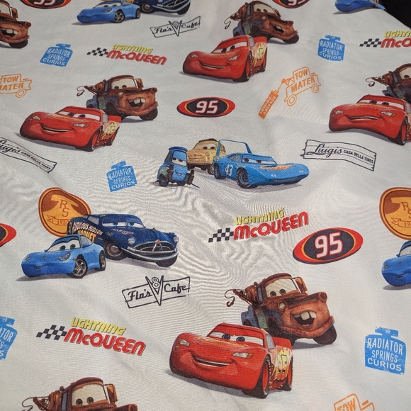 Disney Pixar Cars Toddler Bed or Crib Fitted Sheet - Picture 1 of 4